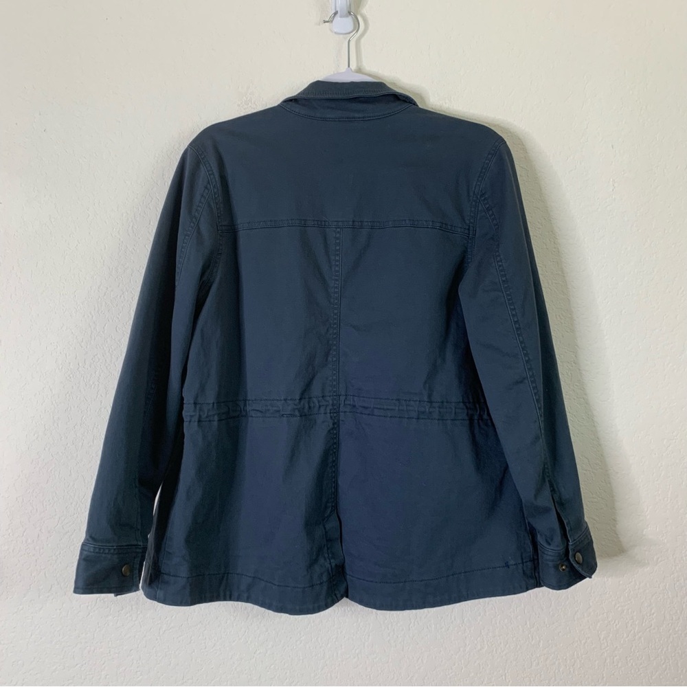 LL Bean Women's Blue BeanFlex Utility Jacket, Lined MP - Picture 9 of 10